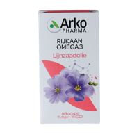 Arkocaps Lijnzaadolie 45 Capsules - thumbnail