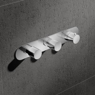 Hotbath Buddy thermostaat inbouw met 2 stopkranen horizontaal chroom B067CR Hotbath Buddy thermostaat inbouw met 2 stopkranen horizontaal chroom B067CR