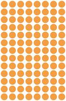 Avery-Zweckform 3178 Etiketten Ø 8 mm Papier Feloranje 416 stuk(s) Permanent hechtend Etiketten voor markeringspunten - thumbnail