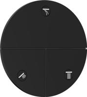 Hansgrohe ShowerSelect Comfort S stopkraan inbouw voor 3 functies, mat zwart - thumbnail