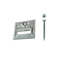 pgb-Europe PGB-FASTENERS | Profielklem type SK 3mm + schroeven Zn 00SKLE00100303 - thumbnail