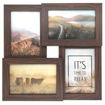 Henzo Fotolijst - Pure Barry - 10x15 cm - Donkerbruin