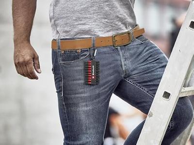 Einhell Karabiner Impact Bit Set 10tlg 118633 Bitset 1/4 (6.3 mm), PH, PZ, Torx, Zeskant Einhell Karabiner Impact Bit Set 10tlg 118633 Bitset 1/4 (6.3 mm), PH, PZ, Torx, Zeskant