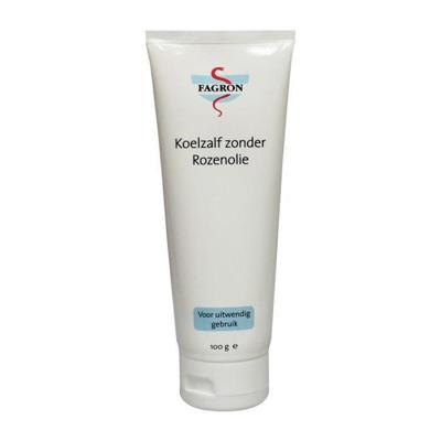Koelzalf zonder rozenolie zonder doosje en bijslui 100 Gram