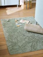 Rechthoekig tapijt SAUVAGE groen - thumbnail