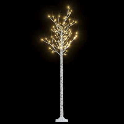 VidaXL Kerstboom wilg met 180 warmwitte led&apos;s binnen en buiten 1,8 m