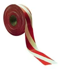 Afzetlint afbakeningslint rood-wit doos 500 meter