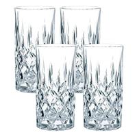 Nachtmann Longdrinkglazen Noblesse - 370 ml - 4 stuks - thumbnail
