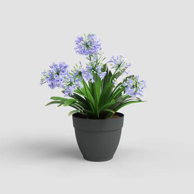 Bloempot Artevasi Capri Campana Donker grijs Ø 35 cm 35 x 35 x 29,4 cm