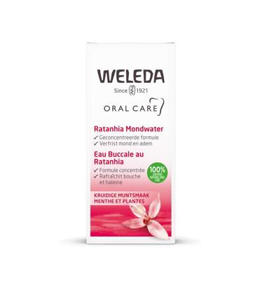 Weleda Oral care ratanhia mondwater 50 Milliliter Weleda Oral care ratanhia mondwater 50 Milliliter