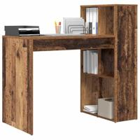 Bureau met plank Oud hout 108 x 55 x 103.5 cm Bewerkt hout - thumbnail