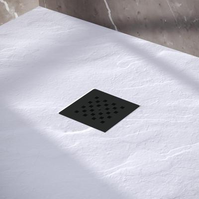 Brauer Afvoerrooster Voor Douchebak - Mat Zwart