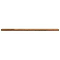 Wandschappen 4 st 60x10x1,5 cm bewerkt hout oud houtkleurig - thumbnail