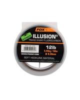 Fox Illusion Soft Hooklink Trans Khaki 16 lb/0.35mm 50m - thumbnail