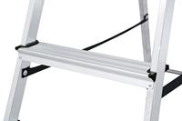 Vrijstaande ladder SOLIDY 4 stappen KRAUSE - thumbnail