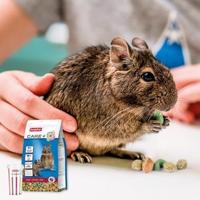 Beaphar Care+ Degoe 700g - hoogwaarde voeding voor degoes - heerlijke geur en smaak door kruiden - hoog ruwvezelgehalte - alles in 1 brokje - thumbnail
