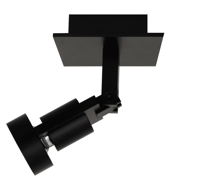 Artdelight Zwarte spotlampTech1 - PL TECH1 ZW - thumbnail