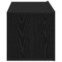 TV-kasten Zwart eiken 100 x 30 x 30 cm Bewerkt hout - thumbnail