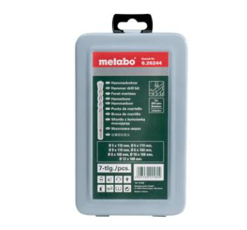 Metabo 626244000 Beton-spiraalboren set 7-delig 5 mm, 6 mm, 6 mm, 8 mm, 8 mm, 10 mm, 12 mm 7 stuk(s)