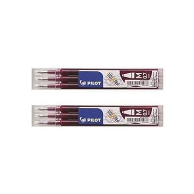 Pilot vulling voor Frixion Ball en Frixion ball clicker wijnrood, doosje met 3 stuks