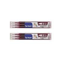 Pilot vulling voor Frixion Ball en Frixion ball clicker wijnrood, doosje met 3 stuks - thumbnail