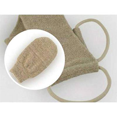 Naturae Donum Scrub handschoen hennep linnen 1 Stuks