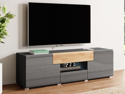 Tv-meubel TORERO 2 deuren 2 lades grandson eik/antraciet Tv-meubel TORERO 2 deuren 2 lades grandson eik/antraciet