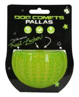 Dog Comets Hondenspeelgoedballen met treatlocker, groen - thumbnail