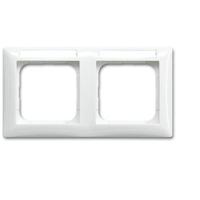 Busch-Jaeger 2CKA001754A4549 Frame Frame 2-voudig Wit, Zuiver wit (RAL 9010) 1 stuk(s) - thumbnail