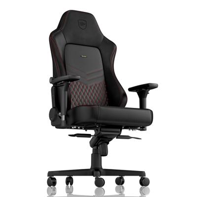 Noblechairs Hero echt leer zwart/rood - thumbnail