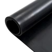 Vloermat anti-slip 8 mm glad 1,2x2 m rubber - thumbnail