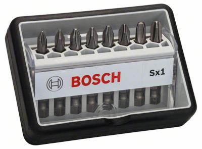 Bosch Accessoires 8-delige Robust Line bitset Sx Extra Hard 49 mm, 8delig - 2607002556 Bosch Accessoires 8-delige Robust Line bitset Sx Extra Hard 49 mm, 8delig - 2607002556