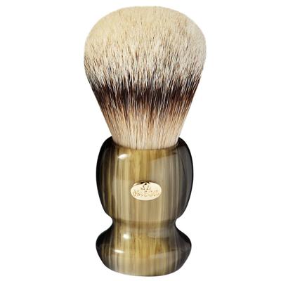 Omega scheerkwast 100% super badger resin groen handvat 12cm