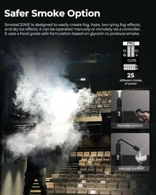 PMI Smokegenie handheld professionele rookmachine pro pack