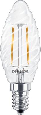 Philips LED 34772400 LED-lamp Energielabel E (A - G) E14 Kaars gedraaid 2 W = 25 W Warmwit (Ø x h) 35 mm x 97 mm Niet dimbaar 1 stuk(s)