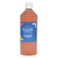 Gallery plakkaatverf, flacon van 500 ml, lichtbruin - thumbnail