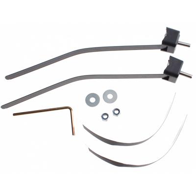 Abus ringslot montageset - zwart - universeel