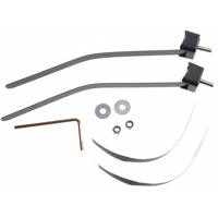 Abus ringslot montageset - zwart - universeel - thumbnail