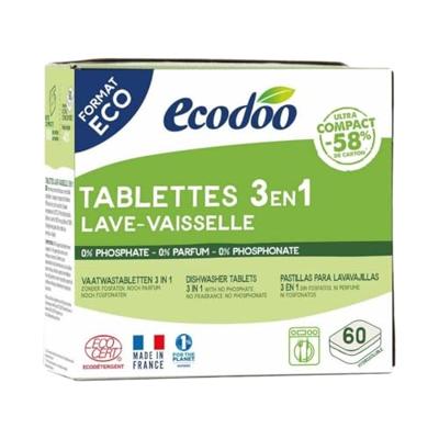 Vaatwas tabletten 3-in-1 geconcentreerd XL bio