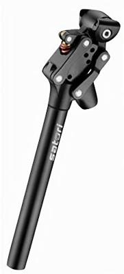 Satori zadelpen verend ez3 quill ø27,2 mm / 350 mm mat zwart