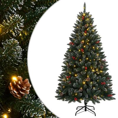 VidaXL Kunstkerstboom met 150 led's 150 cm