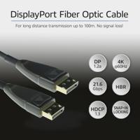 ACT AK4032 Hybride DisplayPort Active Optical Cable (AOC) | DisplayPort male/DisplayPort male | 20 meter - thumbnail