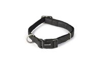 Macleather Halsband Zwart 45-70x2,5cm - thumbnail