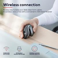 Trust Verro Draadloze Ergonomische Muis Zwart - thumbnail