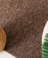 Tapeso Vierkant vloerkleed Lush - bruin - 240x240 cm - thumbnail