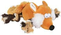 Knuffel voor honden Trixie Polyester Pluche Fox 34 cm Bruin - thumbnail