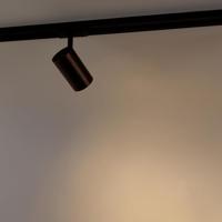 QAZQA Moderne 1-fase railspot donkerbrons - Iconic Jeana - thumbnail