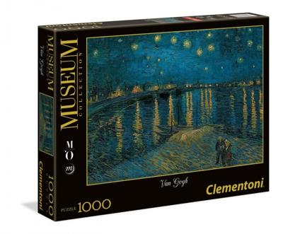 Clementoni legpuzzel Museum Collection - Van Gogh 1000 stukjes Clementoni legpuzzel Museum Collection - Van Gogh 1000 stukjes