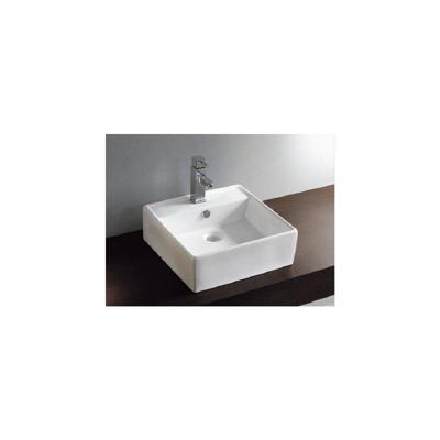 Keramische Opzetwastafel Varuna 46X46X16,5 cm Aqua Splash Keramische Opzetwastafel Varuna 46X46X16,5 cm Aqua Splash