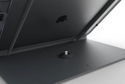 Heckler Design Windfall stand, tafelstandaard compatibel met iPad Pro 12.9 inch, zwart-grijs